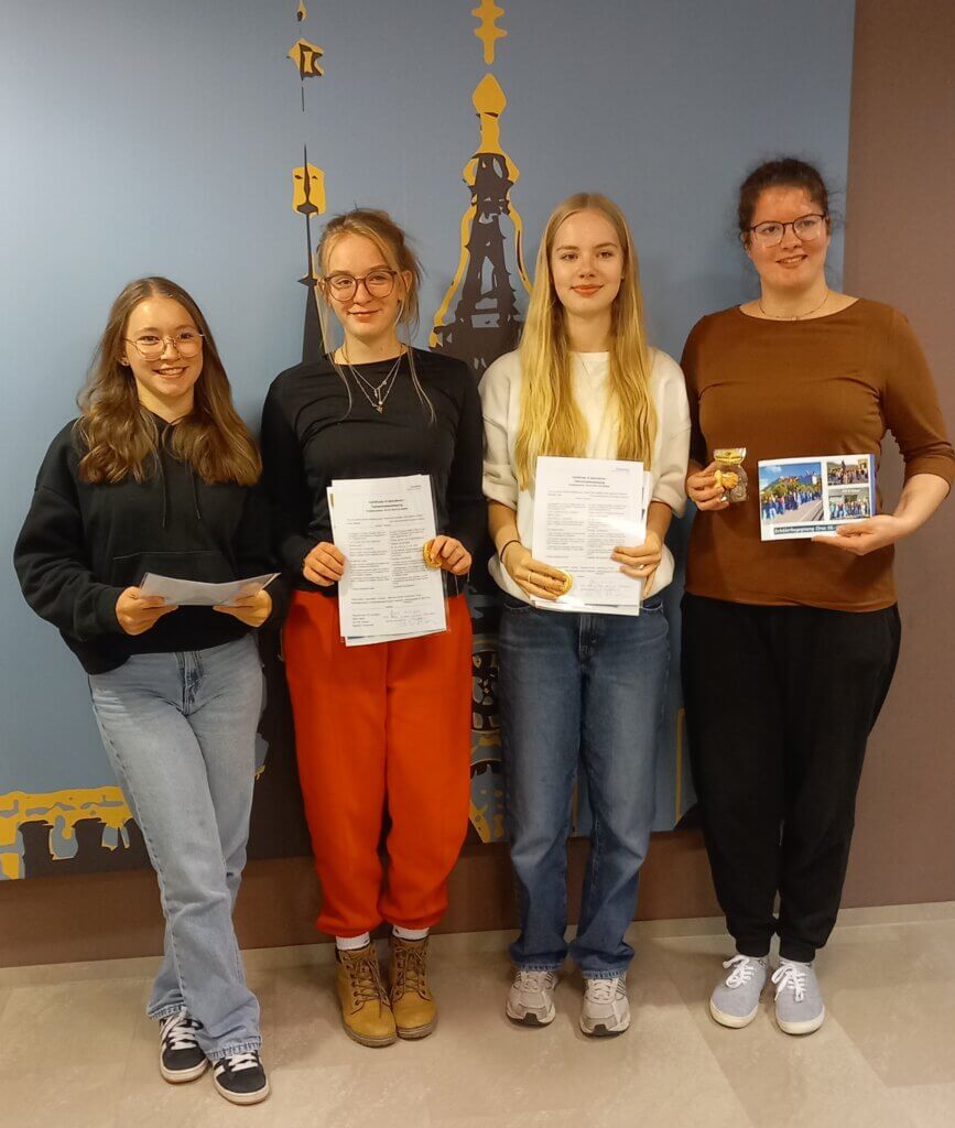 Zertifikatuebergabe Rottluff-Gym. Chemnitz